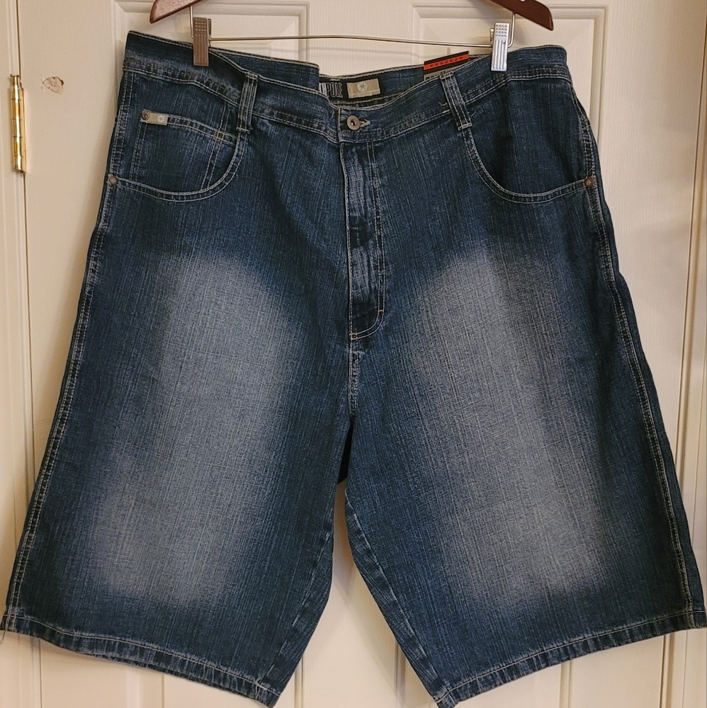 NWT South Pole Men's Bermuda Jean Shorts Premium Core Size 42